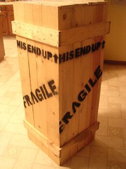packing and storing fragile items
